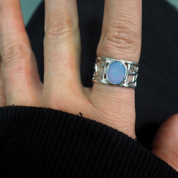 Ring Opal in Silver 925