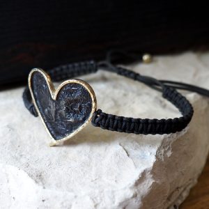 Macrame Heart Bracelet