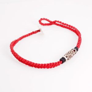 Red Bracelet in Silver 925