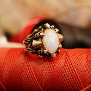 Handmade Ring with moonston