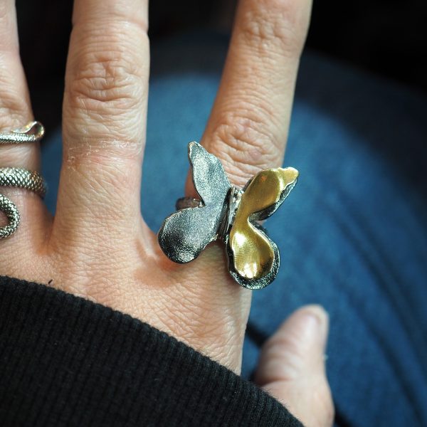 Butterfly Ring in Silver 925°