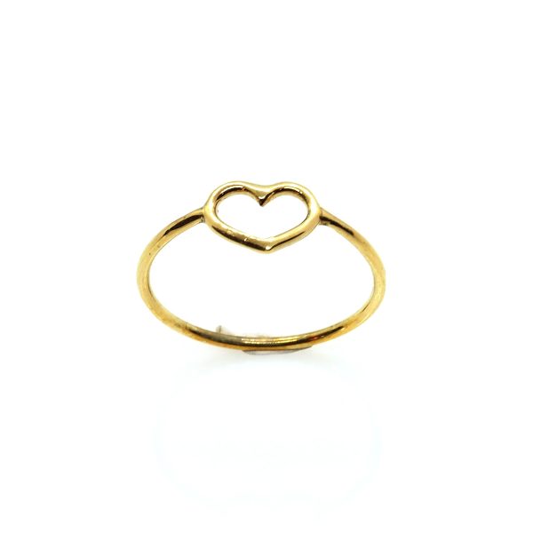 Δαχτυλίδι Καρδιά Χρυσό 14Κ