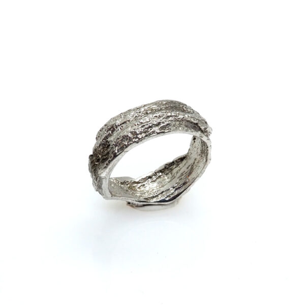 Δαχτυλίδι σε Ασήμι 925 (tree ring)
