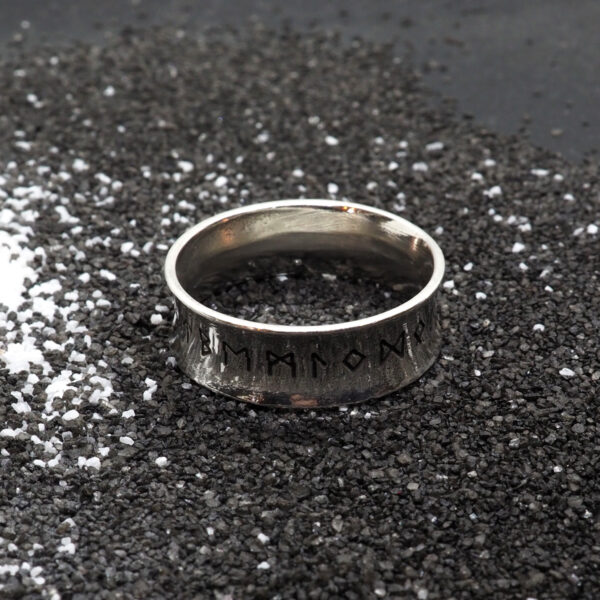 Silver 925 Ring Rune