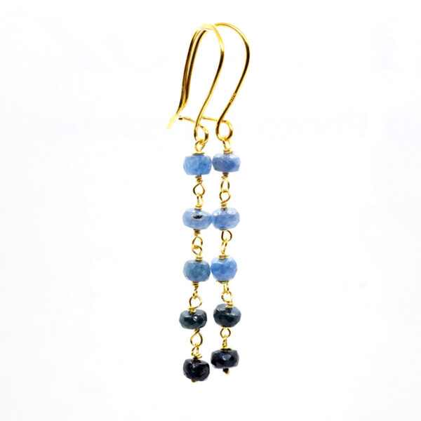 Sapphire Earrings 14K Gold